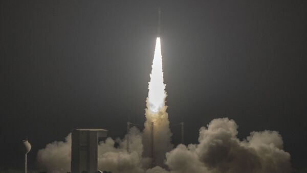 Запуск ракеты Vega с космодрома Куру, Французская Гвиана  - 俄罗斯卫星通讯社