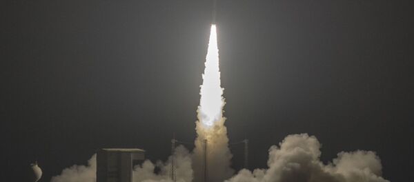 Запуск ракеты Vega с космодрома Куру, Французская Гвиана  - 俄罗斯卫星通讯社