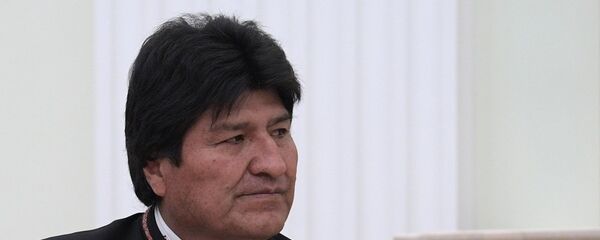 玻利维亚总统莫拉莱斯 - 俄罗斯卫星通讯社