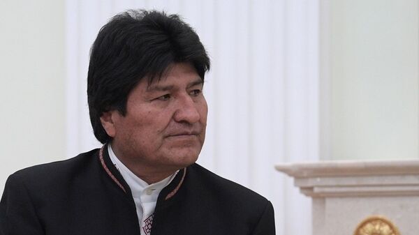 玻利維亞總統莫拉萊斯 - 俄羅斯衛星通訊社