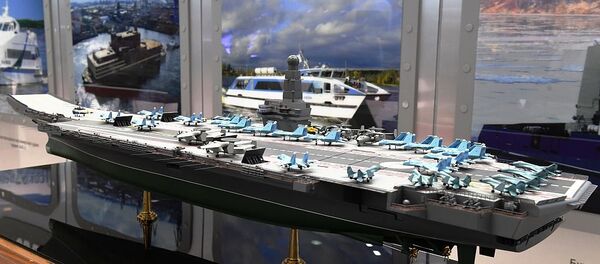 俄“海牛”号航母模型 - 俄罗斯卫星通讯社