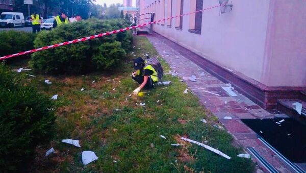 警方：“112乌克兰”电视台大楼受到榴弹发射器攻击 - 俄罗斯卫星通讯社