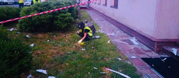 警方：“112烏克蘭”電視台大樓受到榴彈發射器攻擊 - 俄羅斯衛星通訊社
