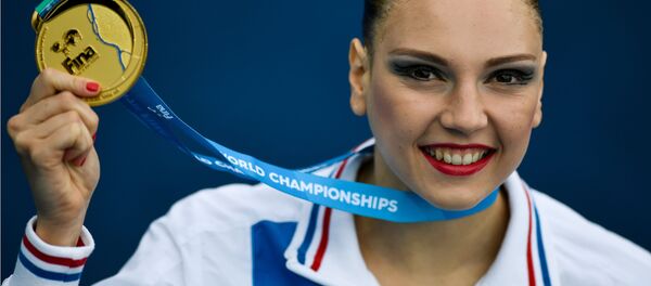 俄羅斯奧運花游冠軍斯韋特蘭娜·科列斯尼琴科 - 俄羅斯衛星通訊社