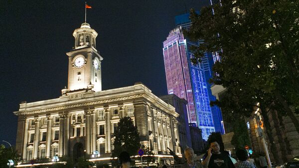 Ночной Ухань. Китай - 俄罗斯卫星通讯社