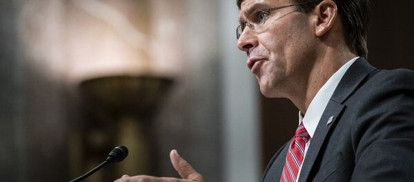 马克·埃斯珀（资料图片） - 俄罗斯卫星通讯社