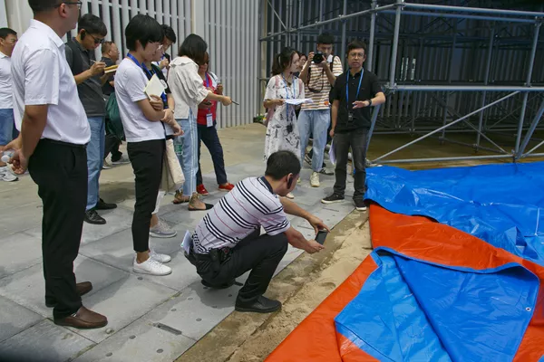 中國武漢2019第七屆世界軍人運動會的賽區之一:光谷。青山區沙灘排球中心 中國武漢2019第七屆世界軍人運動會的賽區之一:光谷。青山區沙灘排球中心 - 俄羅斯衛星通訊社