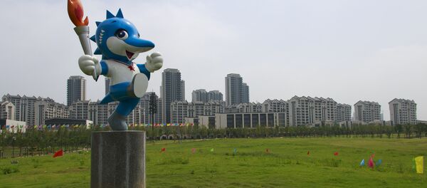 2019第七届世界军人运动会吉祥物:中华鲟 2019第七届世界军人运动会吉祥物:中华鲟 - 俄罗斯卫星通讯社