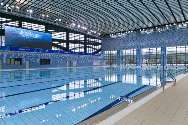 符合国际标准湖北省A级游泳池 - 俄罗斯卫星通讯社