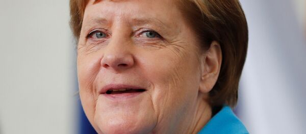 Канцлер ФРГ Ангела Меркель во время встречи с премьер-министром Финляндии Антти Ринне в Берлине - 俄罗斯卫星通讯社