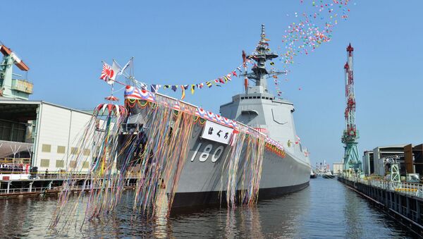 日本海上自卫队打造的“羽黒”号驱逐舰 - 俄罗斯卫星通讯社