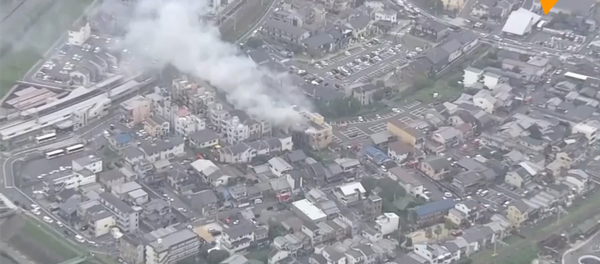 日本京都動畫工作室發生火災 日本京都動畫工作室發生火災 - 俄羅斯衛星通訊社