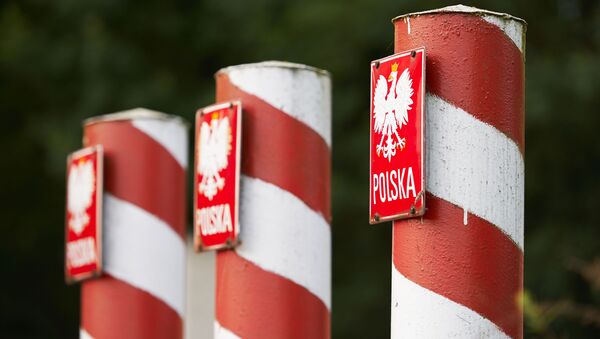 Столбы на польской границе - 俄罗斯卫星通讯社