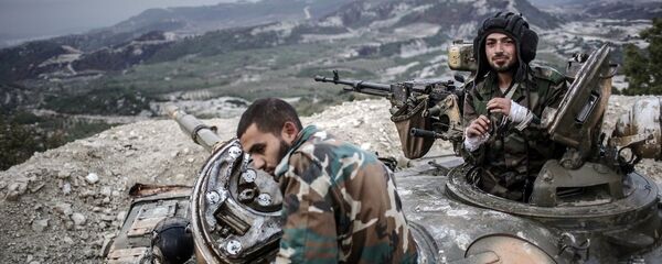 叙利亚政府军 - 俄罗斯卫星通讯社