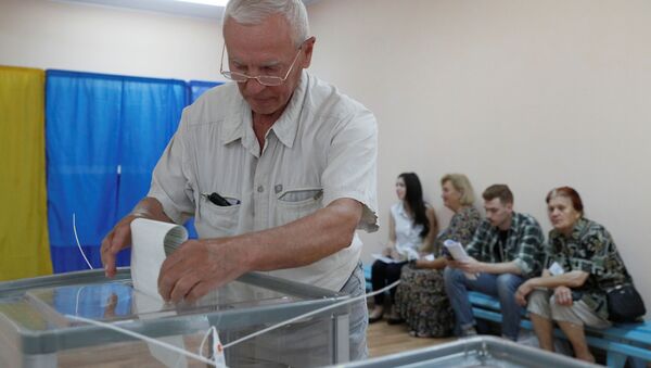 五个政党将进入乌克兰最高拉达 - 俄罗斯卫星通讯社