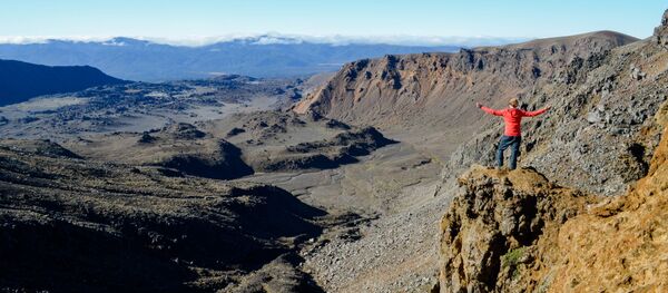 Национальный парк Тонгариро в Новой Зеландии - 俄羅斯衛星通訊社