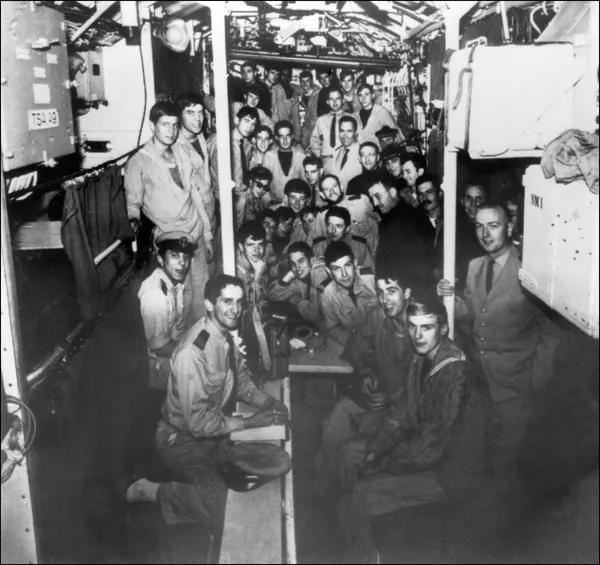 法國“智慧女神”號潛艇1968年1月失蹤時搭載有52名船員 法國“智慧女神”號潛艇1968年1月失蹤時搭載有52名船員 - 俄羅斯衛星通訊社