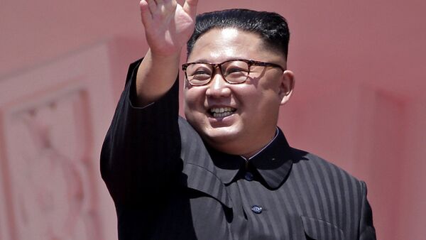Лидер Северной Кореи Ким Чен Ын - 俄罗斯卫星通讯社