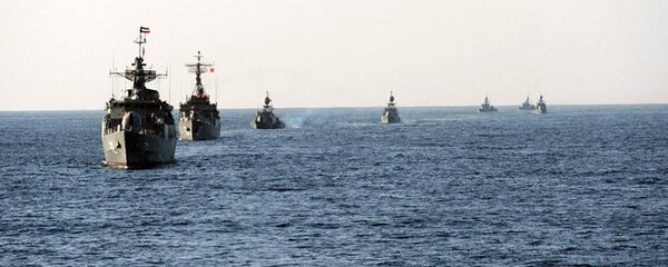 伊朗伊斯兰卫队在波斯湾和霍尔木兹海峡西部举行军事演习 - 俄罗斯卫星通讯社