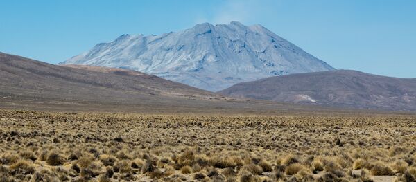 秘魯烏維納斯火山 - 俄羅斯衛星通訊社