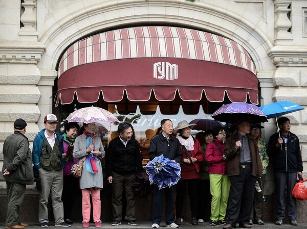 国家百货商场（GUM）——很受中国游客欢迎的购物场所 - 俄罗斯卫星通讯社