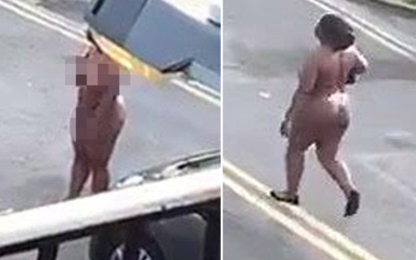 伦敦迎来酷热 裸女现身街头 - 俄罗斯卫星通讯社