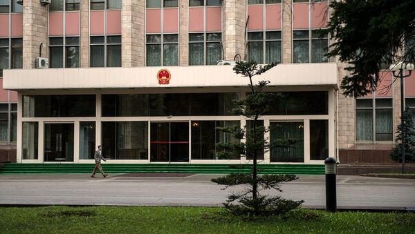 驻莫斯科中国大使馆（资料图片） - 俄罗斯卫星通讯社