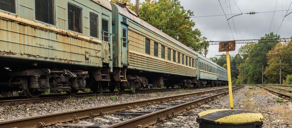 乌克兰电气火车吓到网络用户 乌克兰电气火车吓到网络用户 - 俄罗斯卫星通讯社