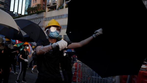 Протесты в Гонконге - 俄羅斯衛星通訊社