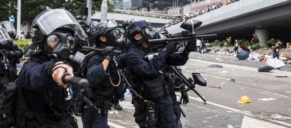 Протесты в Гонконге - 俄罗斯卫星通讯社