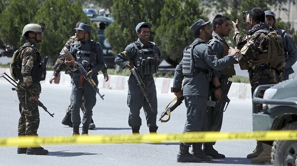 Сотрудники правоохранительных органов в Кабуле. - 俄罗斯卫星通讯社