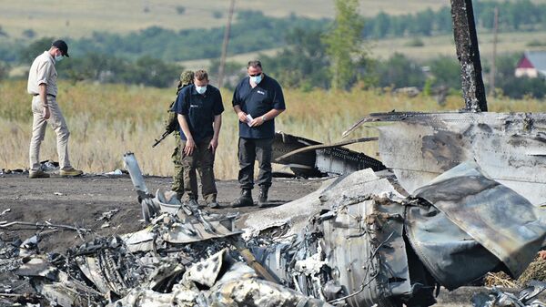 波音777客機在頓涅茨克墜毀的事發地 - 俄羅斯衛星通訊社