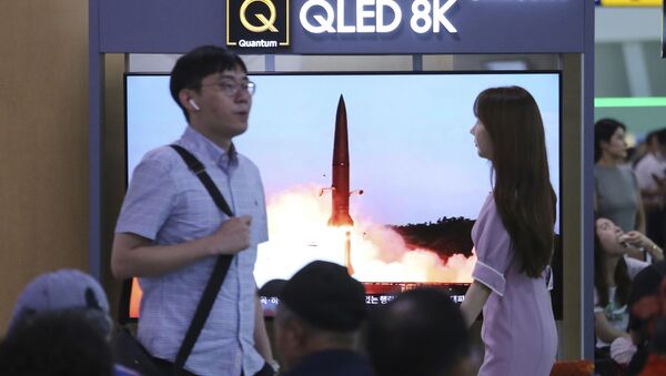 专家：朝鲜的新型潜射弹道导弹并非短程导弹 - 俄罗斯卫星通讯社