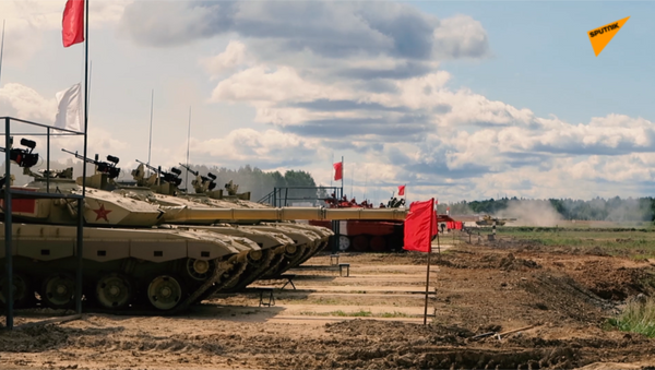 中國隊將在阿拉比諾訓練場檢驗96B坦克 - 俄羅斯衛星通訊社