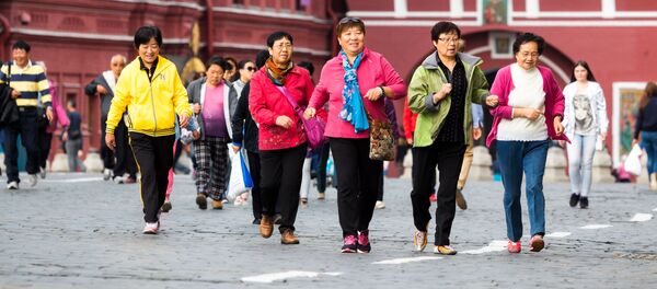 紅場上的中國遊客 - 俄羅斯衛星通訊社