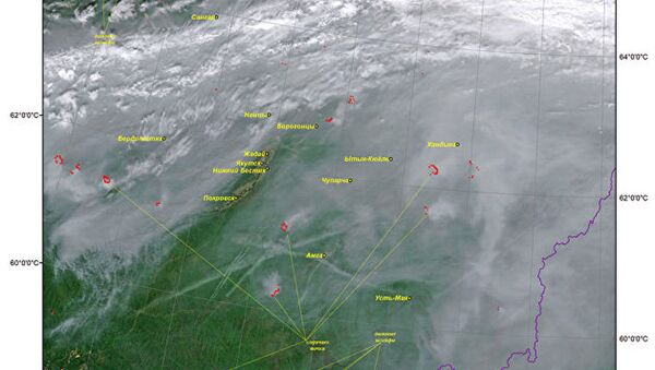 西伯利亚森林大火的烟雾已达蒙古境内 - 俄罗斯卫星通讯社