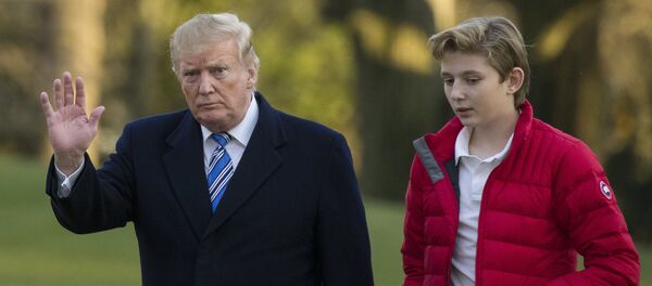 蒙古政府贈給特朗普兒子一匹馬 - 俄羅斯衛星通訊社