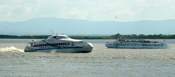 哈巴罗夫斯克至抚远内燃机船客运将在洪水期间停航 - 俄罗斯卫星通讯社
