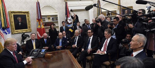 媒體：特朗普班子試圖勸阻特朗普對中國加徵關稅 - 俄羅斯衛星通訊社