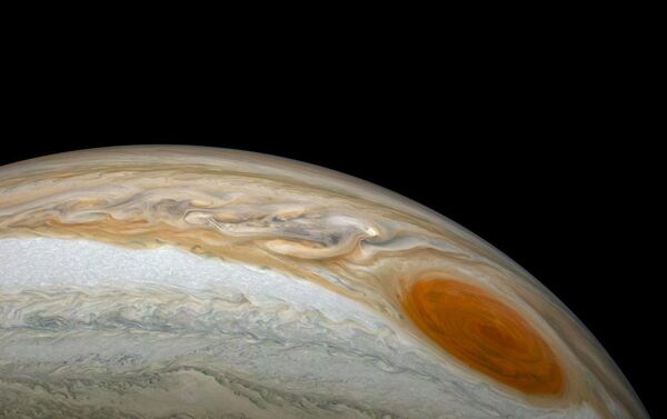 NASA獲得木星大紅斑新圖像 - 俄羅斯衛星通訊社