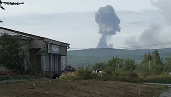 俄克拉斯诺亚尔斯克边疆区因军火库爆炸疏散近千人 - 俄罗斯卫星通讯社