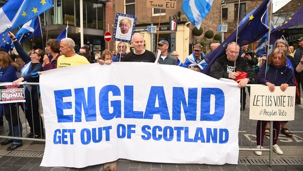 民调：多数苏格兰民众支持脱离英国 - 俄罗斯卫星通讯社