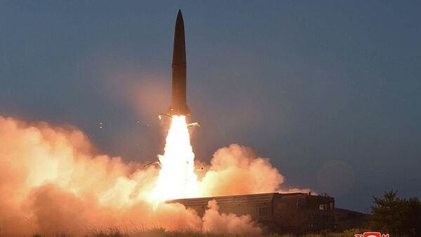 日本防卫省：朝鲜导弹发射说明其在增加技术能力 - 俄罗斯卫星通讯社