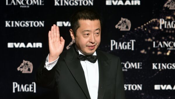 2015年11月，中国导演贾樟柯在第56届台北金马影展上 - 俄罗斯卫星通讯社