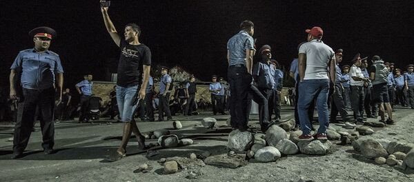 吉尔吉斯斯坦前总统阿坦巴耶夫府邸起火 - 俄罗斯卫星通讯社