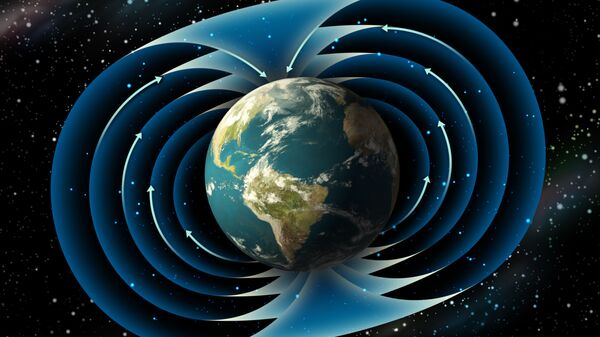 Магнитные поля вокруг планеты Земля - 俄羅斯衛星通訊社