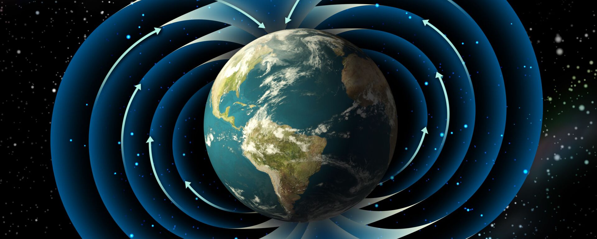 Магнитные поля вокруг планеты Земля - 俄羅斯衛星通訊社, 1920, 24.03.2021