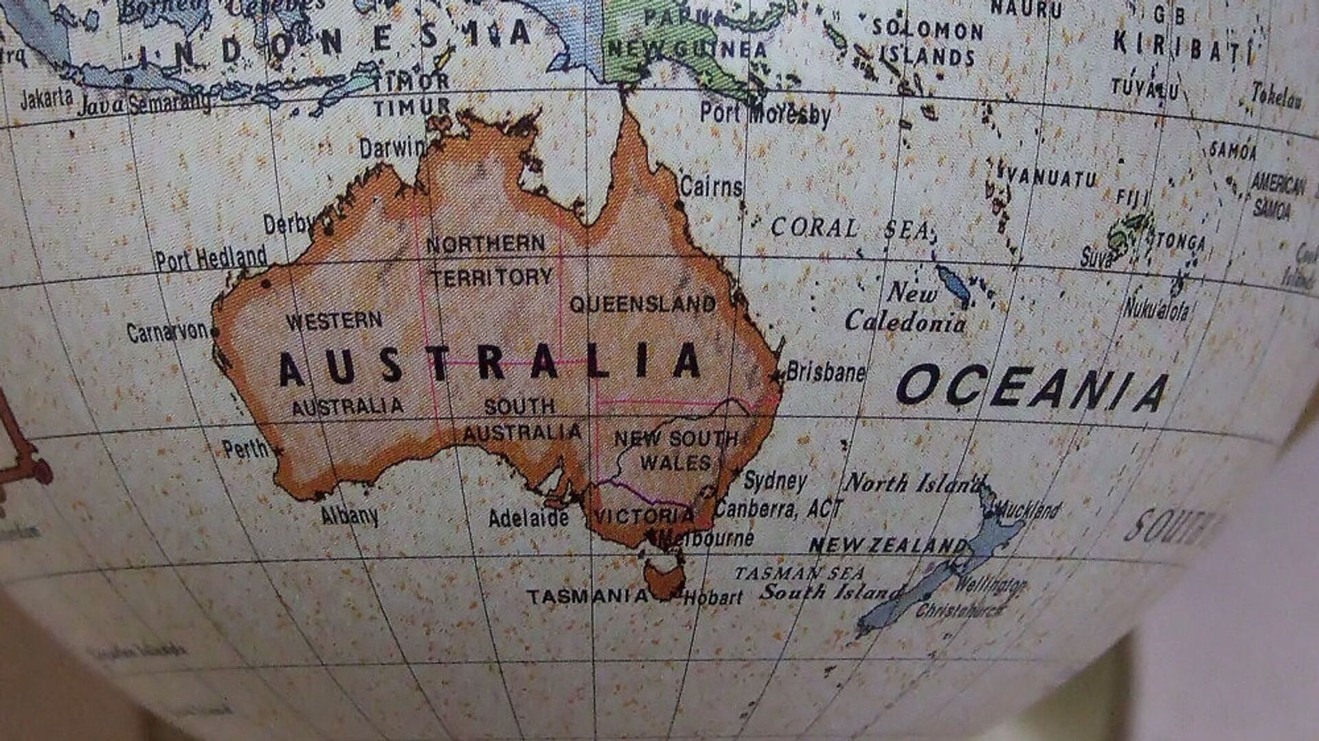 Австралия и страны Океании - 俄罗斯卫星通讯社, 1920, 30.12.2021