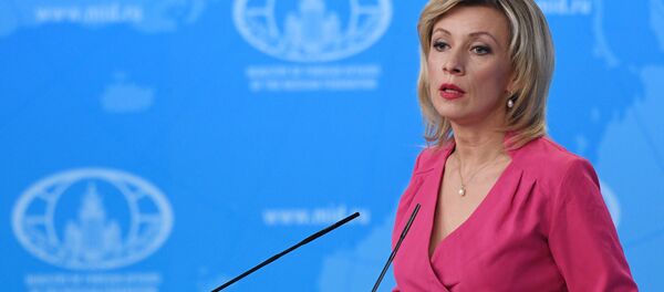 Официальный представитель Министерства иностранных дел России Мария Захарова - 俄羅斯衛星通訊社