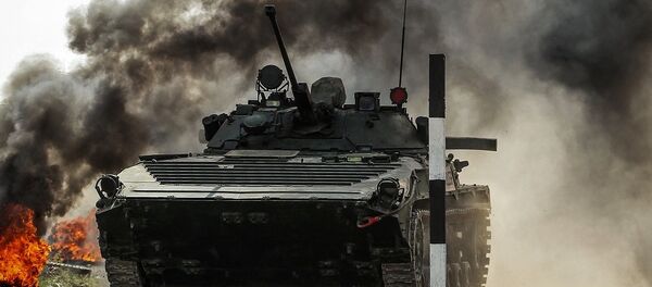 俄中两国空降兵在“空降排”新一阶段比赛中获得前两名 - 俄罗斯卫星通讯社